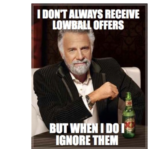 Funny low-ball meme.... - Picture 1 of 1